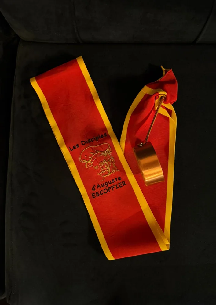 Red sash · Les Disciples d'Auguste Escoffier