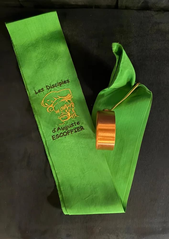 Green sash · Les Disciples d'Auguste Escoffier